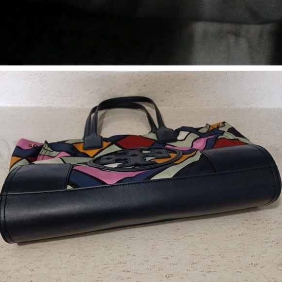 COPY - Tory Burch Ella printed tote  multicolor leather /nylon materials - Picture 12 of 16